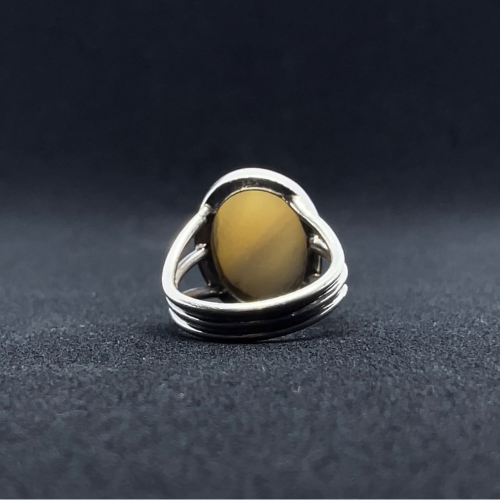 POLISHED CRYSTAL RING - Picture 5 of 5